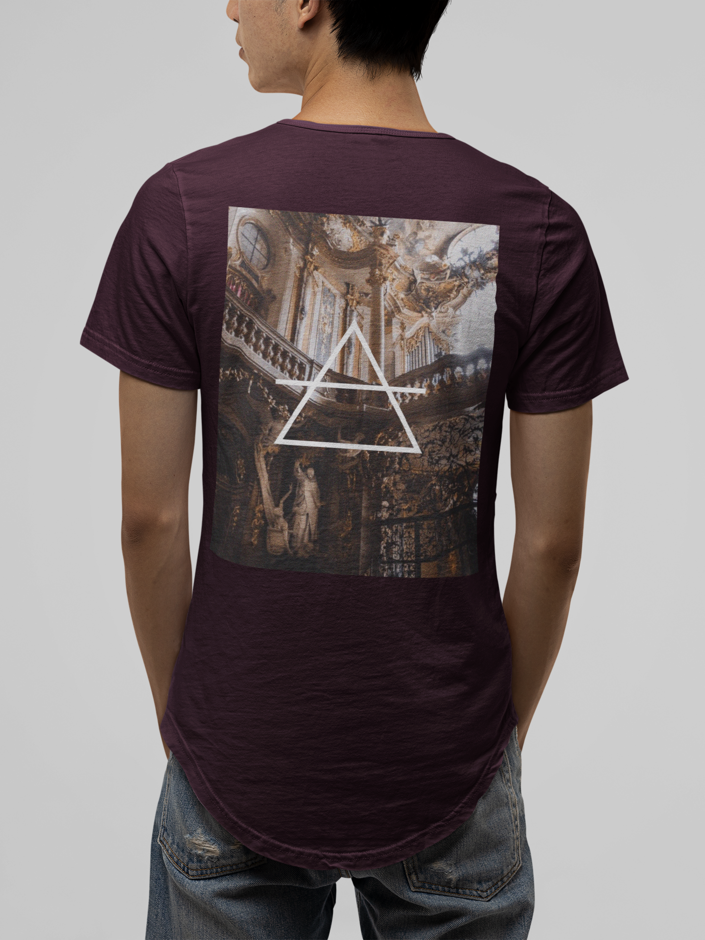 Royal Palace Curved Hem T-Shirt