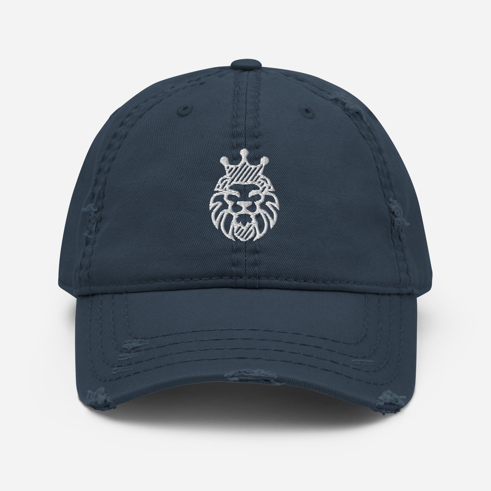 Royal Logo Distressed Dad Hat